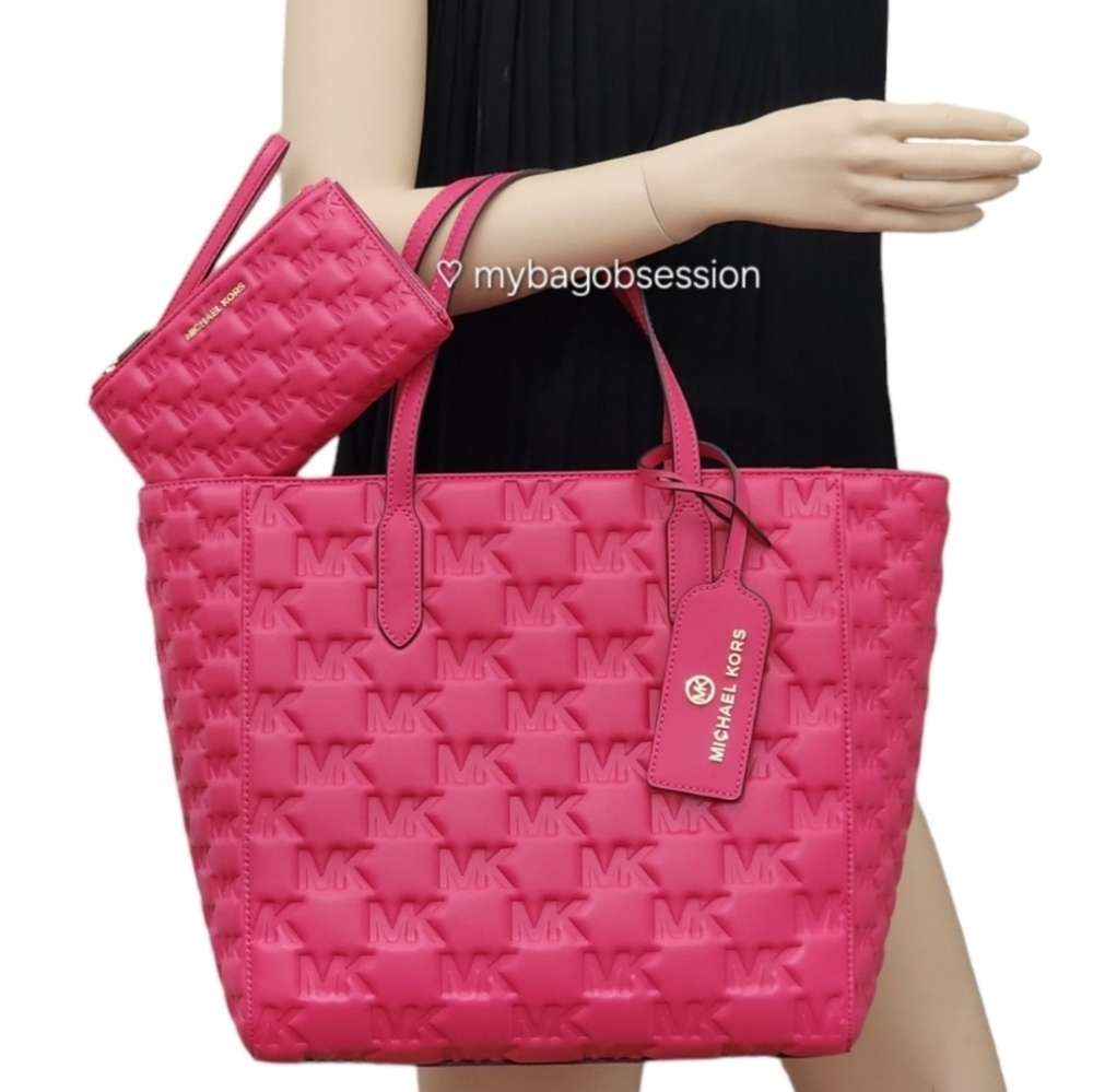 Michael Kors Sinclair Logo Tote SET - Picture 1 of 11
